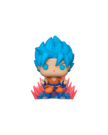Funko Pop! 1256 SSGSS Goku (Kaio-Ken times twenty) | Box Lunch
