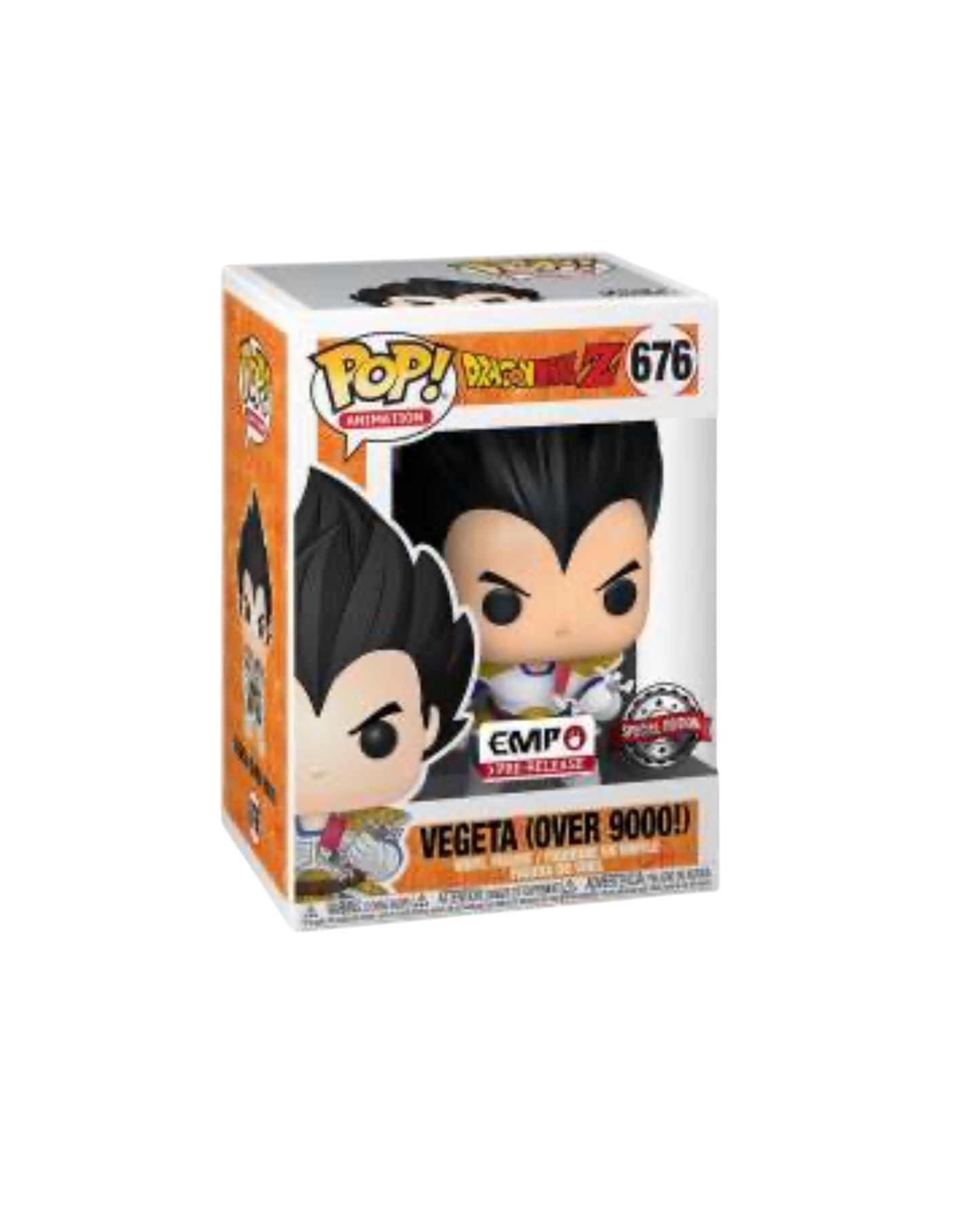 Funko Pop! 676 Vegeta (Over 9000) | Special edition | EMP