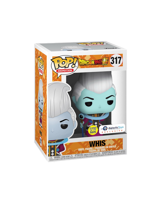 Funko Pop! 317 Whis | Galactic Toys Exclusive | Glows in the dark