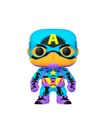 Funko Pop! 648 Captain America | Special edition | Black light