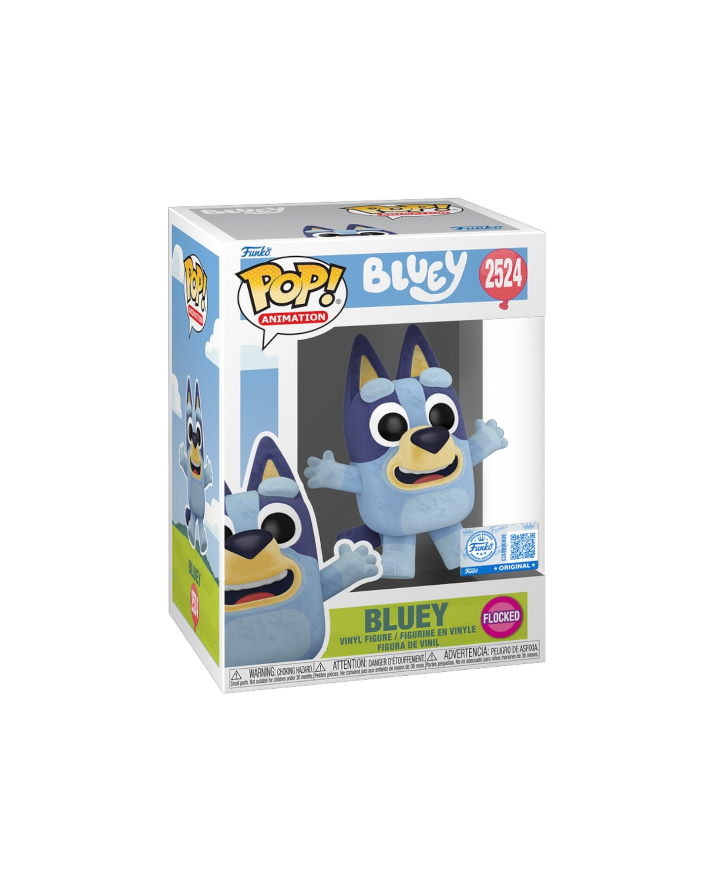 Funko Pop! 2524 Bluey | Special edition | Flocked (Pre-Order)
