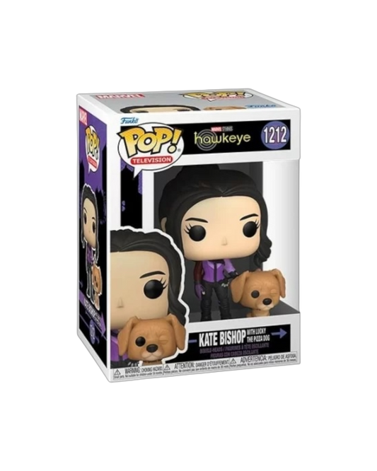 Funko Pop! 1212 Kate Bishop with Lucky the pizza dog