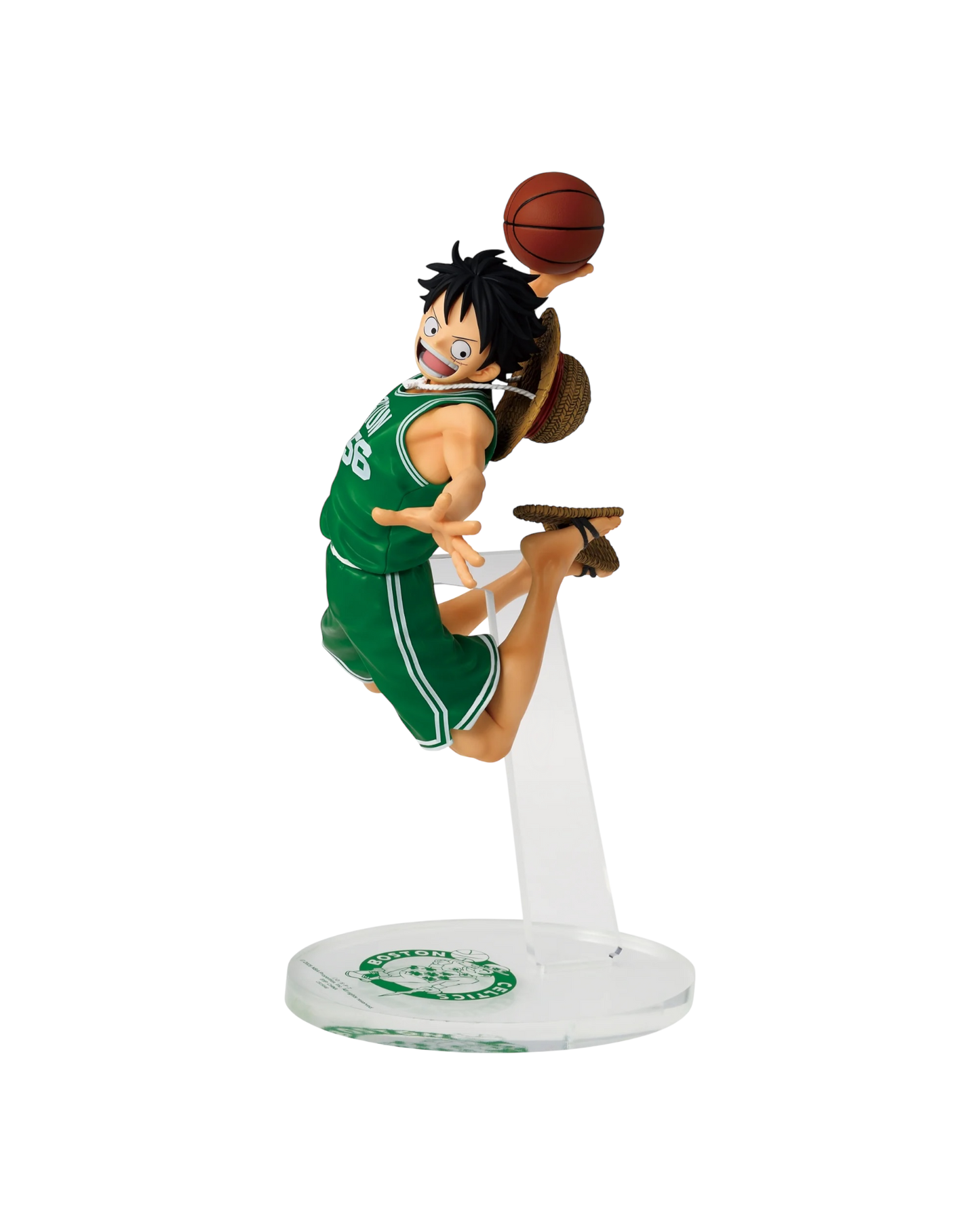 Figure NBA Master Stars Piece The Monkey D. Luffy Boston Celtics | Banpresto (Pre-Order)