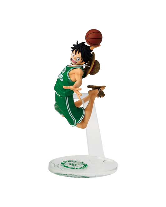 Figure NBA Master Stars Piece The Monkey D. Luffy Boston Celtics | Banpresto (Pre-Order)
