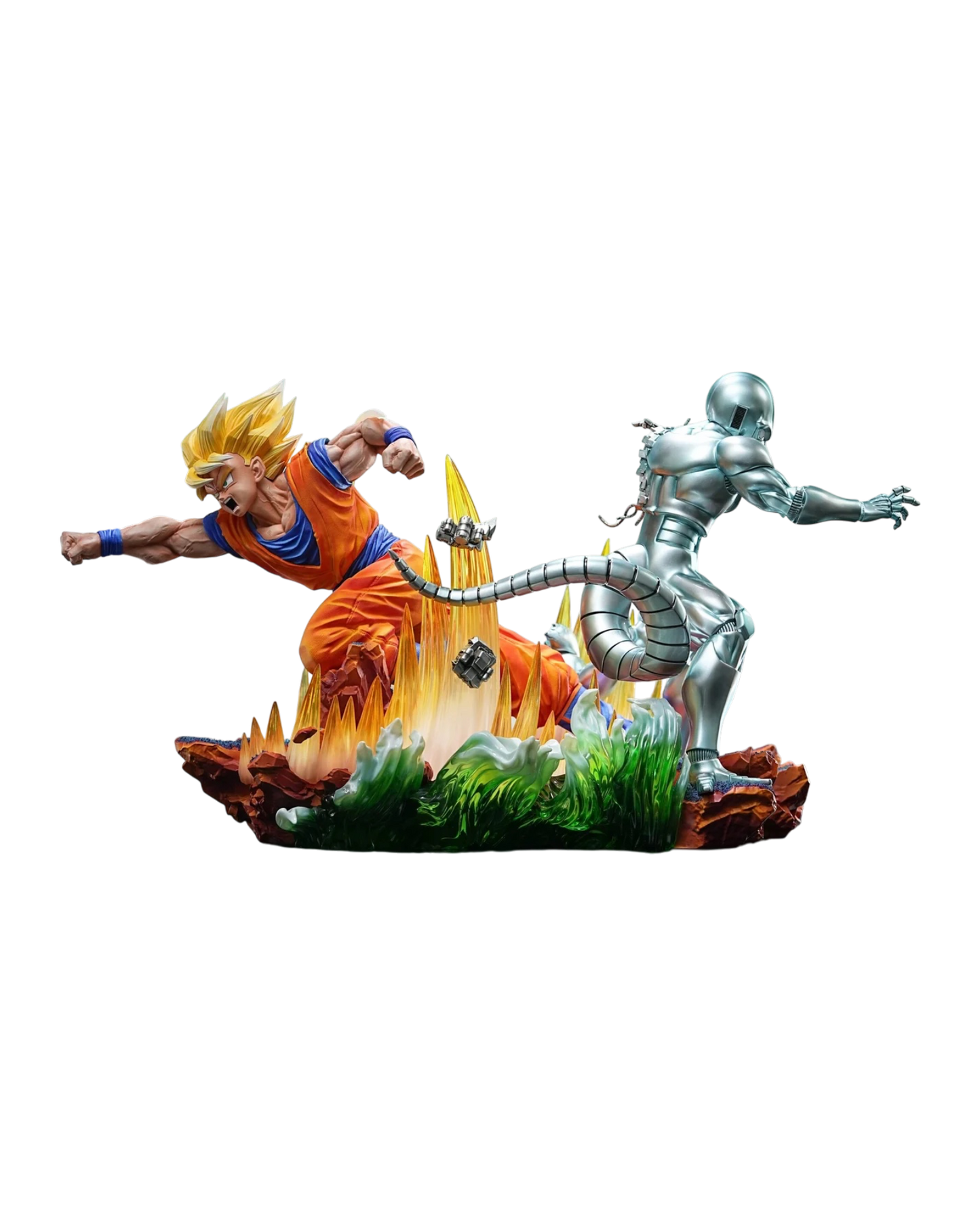 Statua Goku vs Metal Cooler | 27 Abyss | Resin Statue