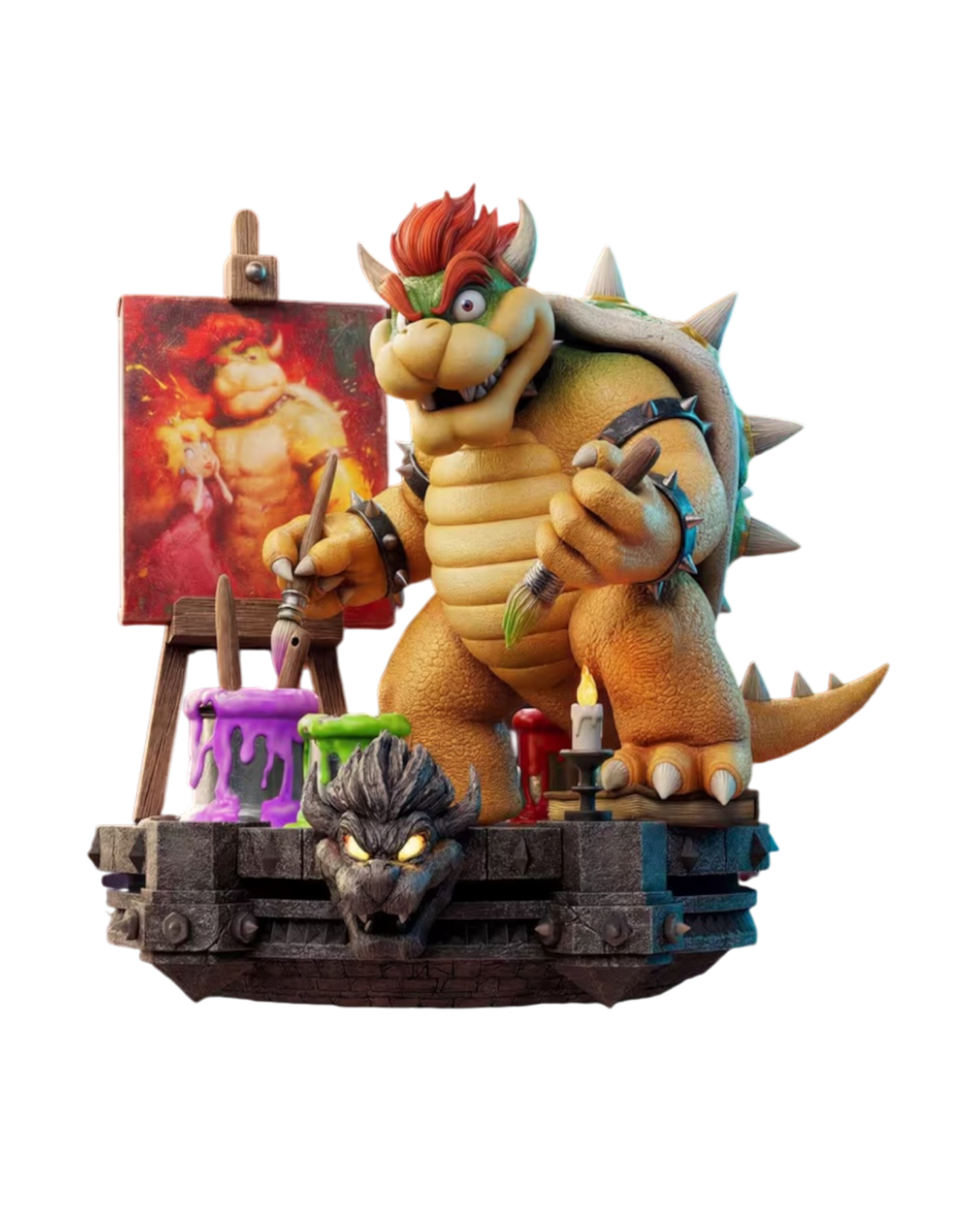 Statua Bowser V2 | Joy Station | Resin statue (Pre-Order)