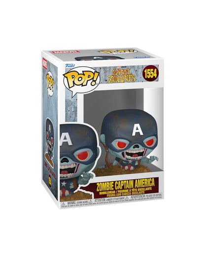 Funko Pop! 1554 Zombie Captain America