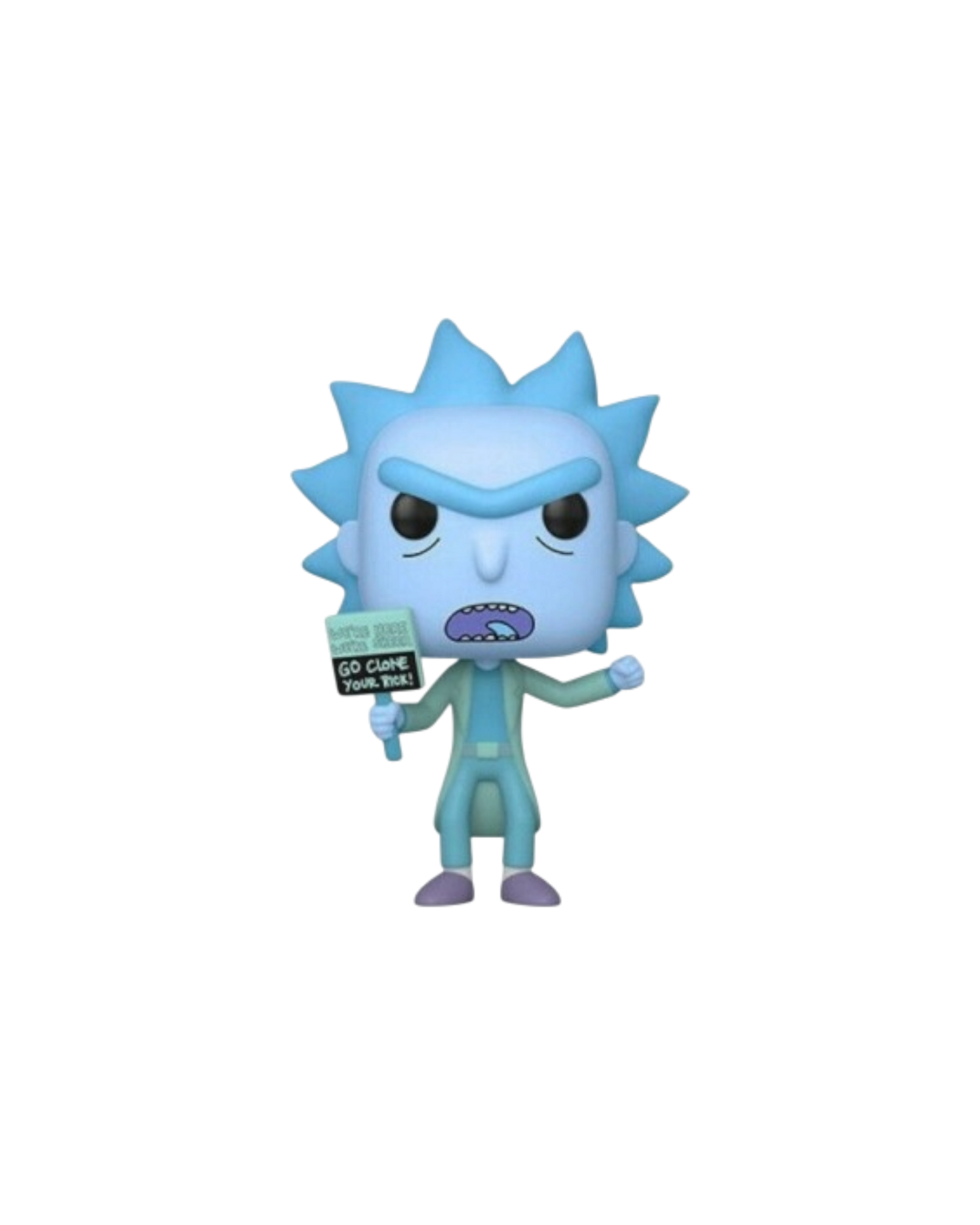 Funko Pop! 659 Hologram Rick clone