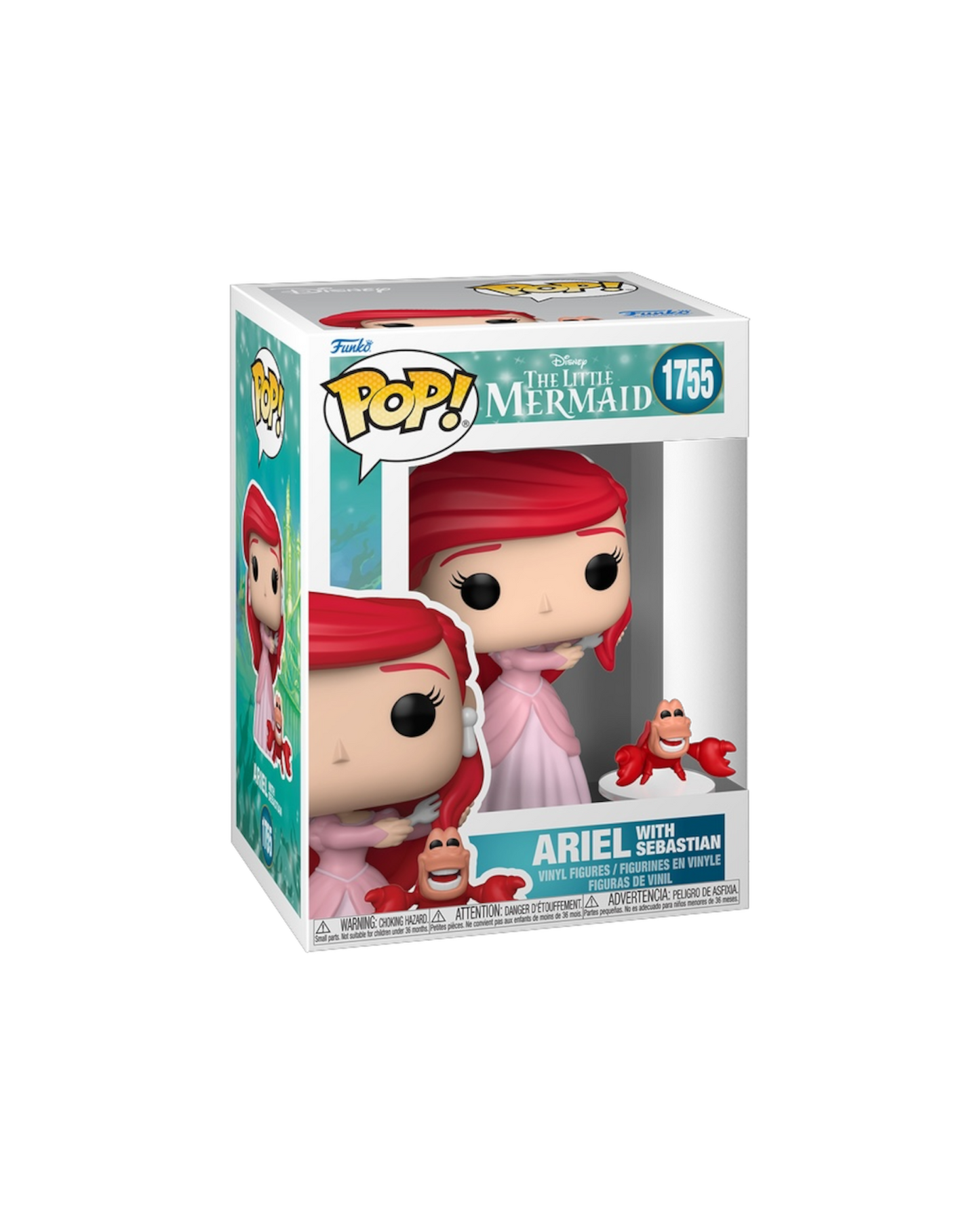 Funko Pop! 1755 Ariel with Sebastian (Pre-Order)