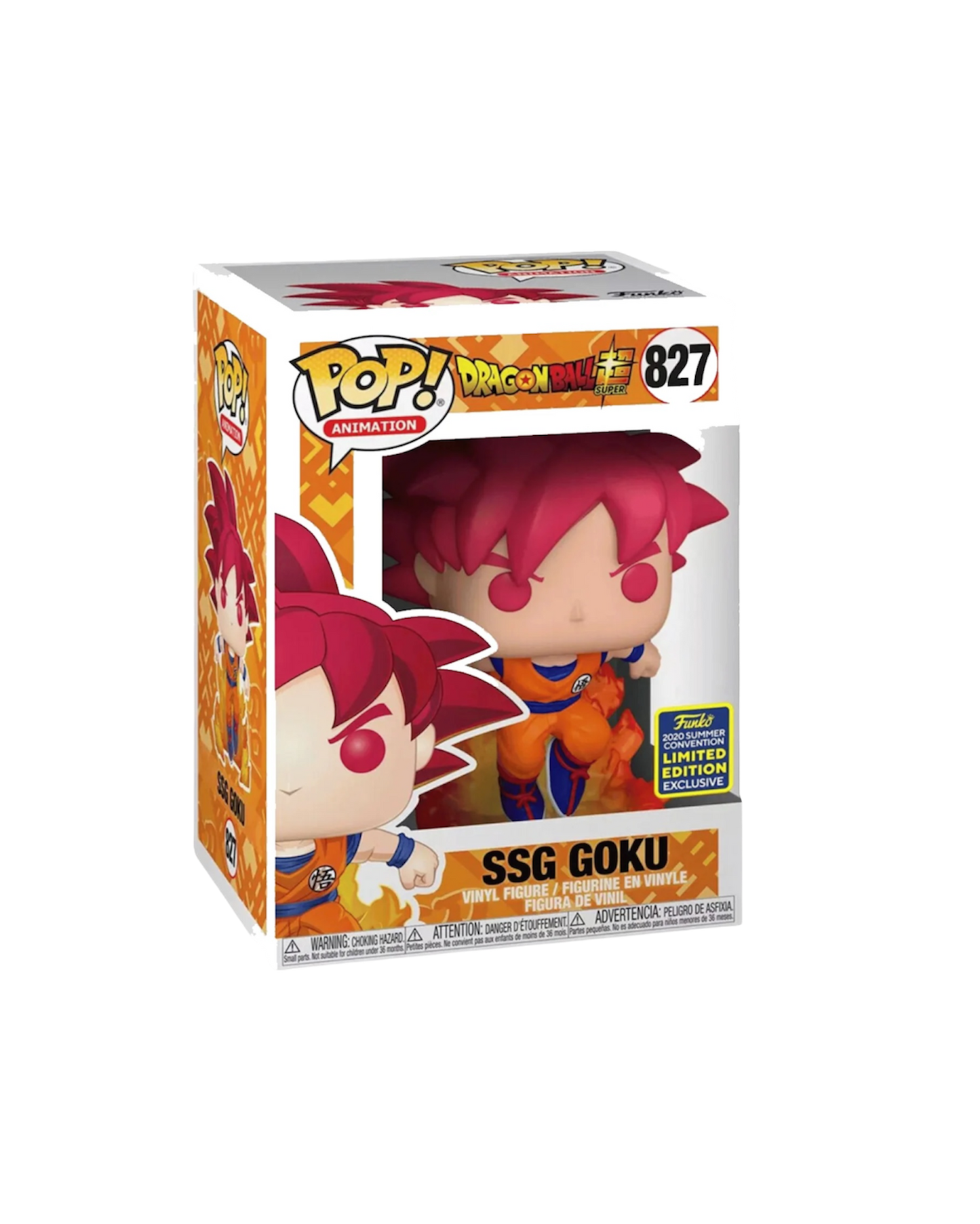 Funko Pop! 827 SSG Goku | Summer Convention 2020
