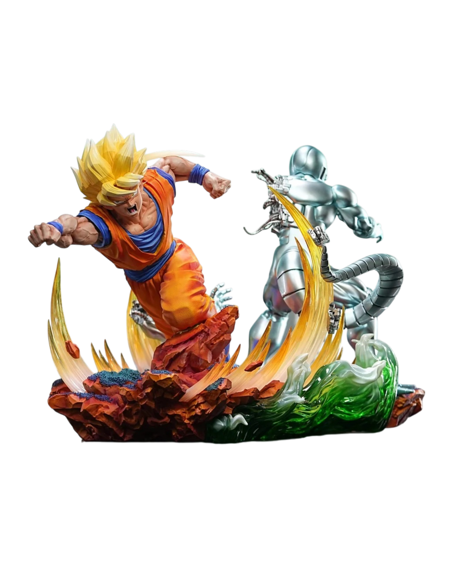 Statua Goku vs Metal Cooler | 27 Abyss | Resin Statue