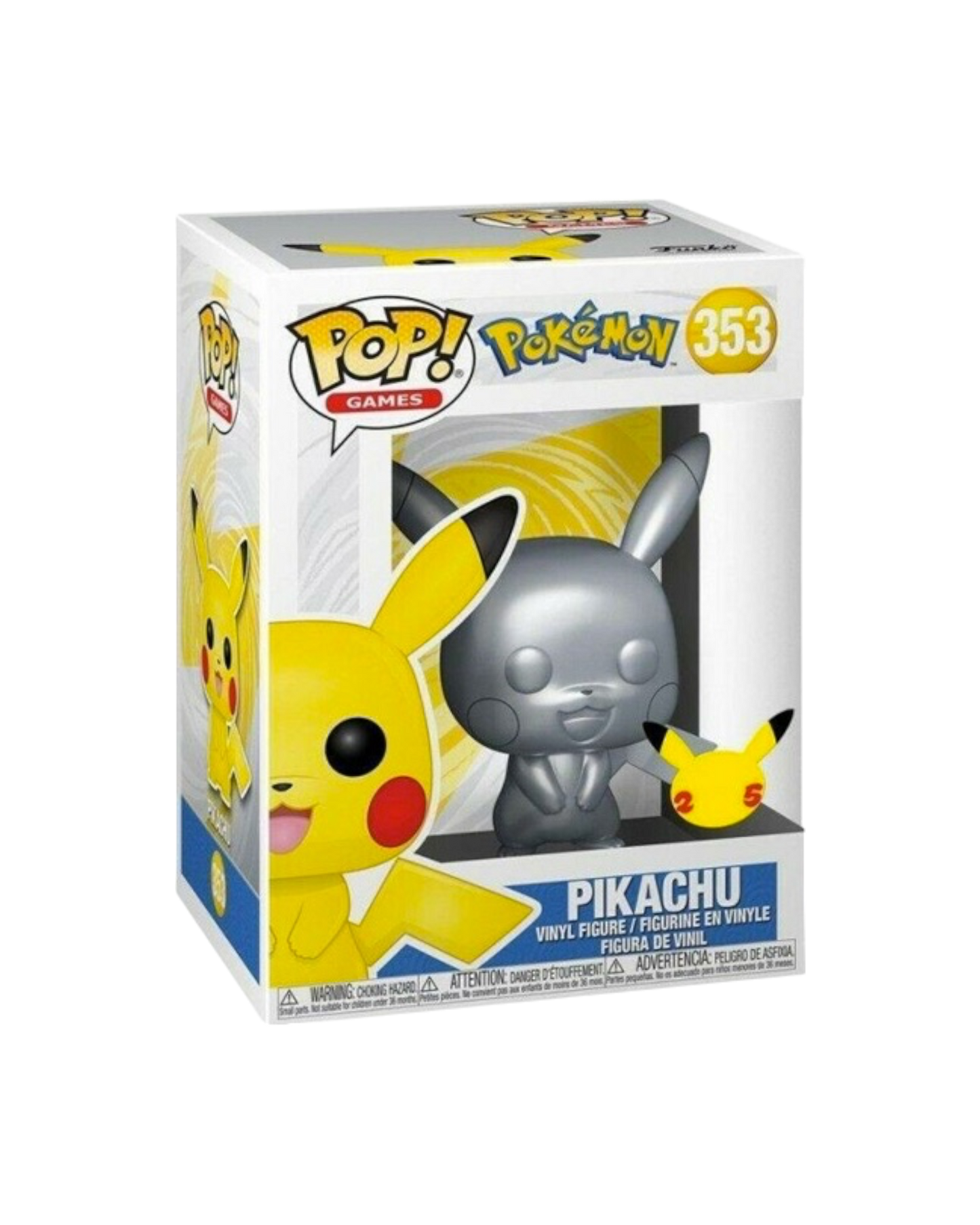 Funko Pop! 353 Pikachu | 25th Anniversary