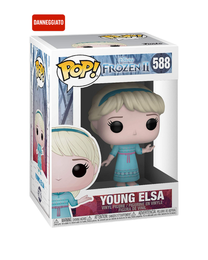 Funko Pop! 588 Young Elsa (Scatola danneggiata)