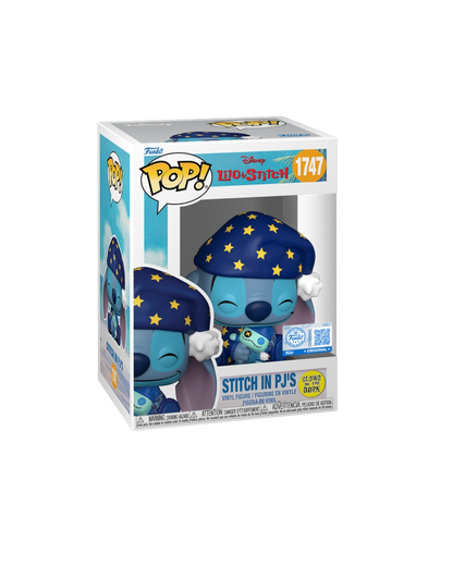 Funko Pop! 1747 Stitck on Pj’s | Special edition | Glows in the dark (Pre-Order)