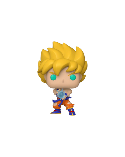 Funko Pop! 948 Super Saiyan Goku with kamehameha | FYE Exclusive | Glows in the dark
