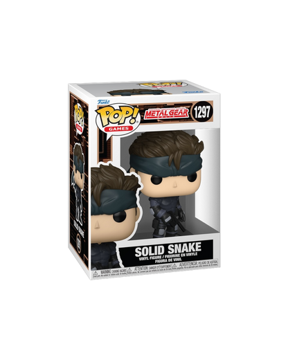 Funko Pop! 1297 Solid Snake (Pre-Order)