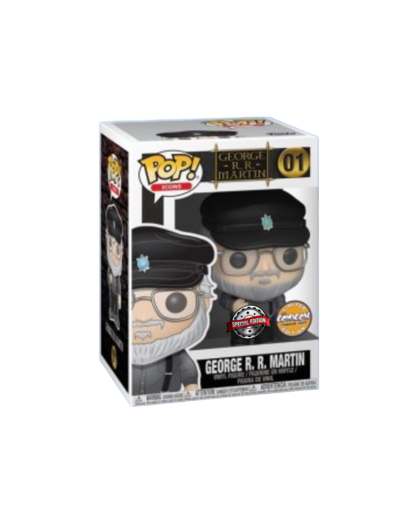 Funko Pop! 01 George R.R. Martin | Special edition | Comicon