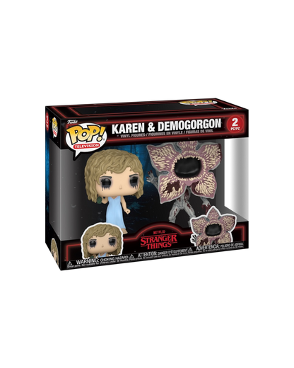 Funko Pop! 2 pack Karen & Demogorgon (Pre-Order)