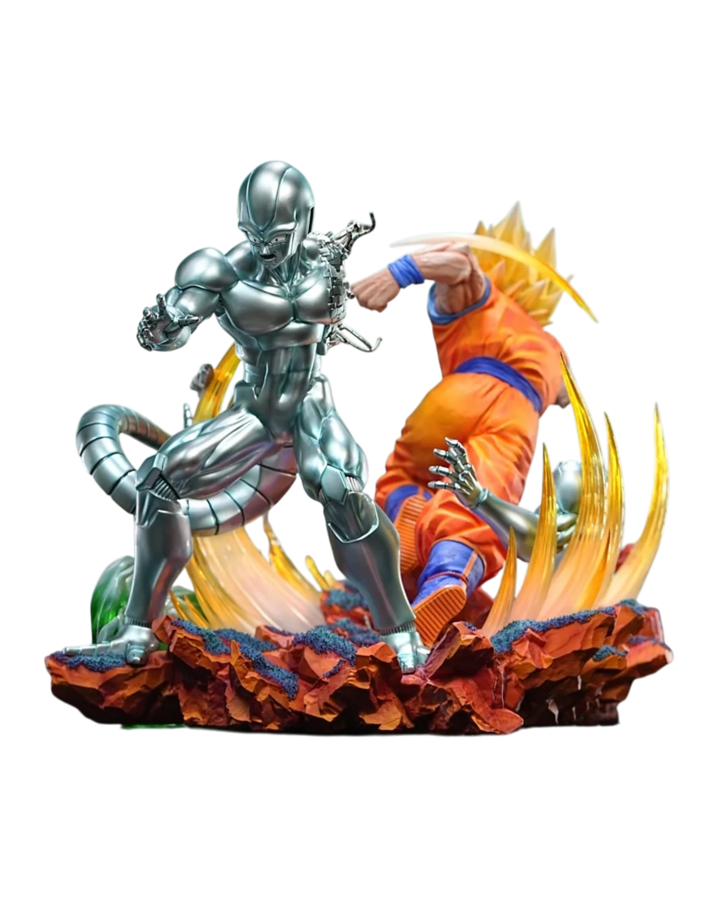 Statua Goku vs Metal Cooler | 27 Abyss | Resin Statue