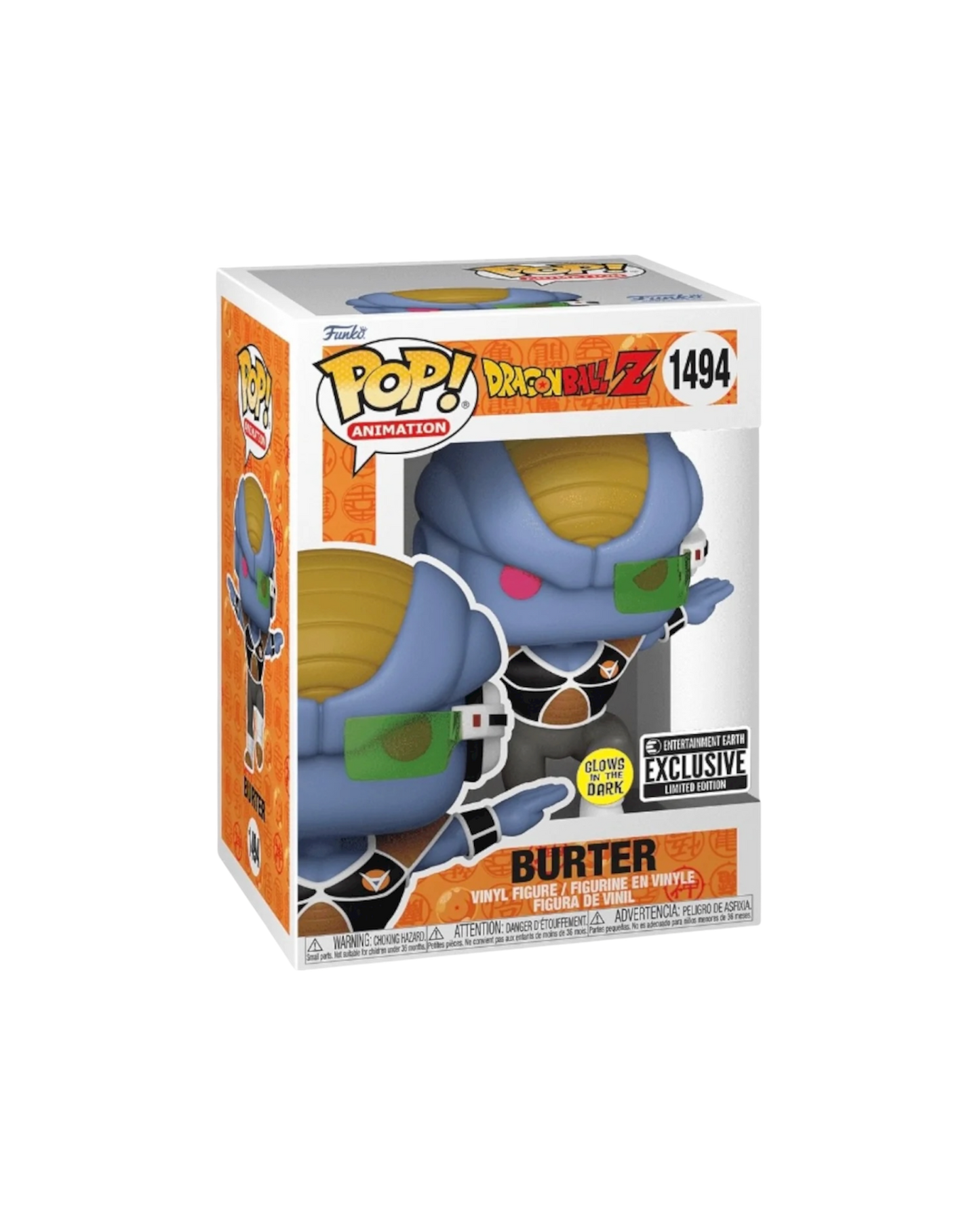 Funko Pop! 1494 Burter | Entertainment earth exclusive | Glows in the dark