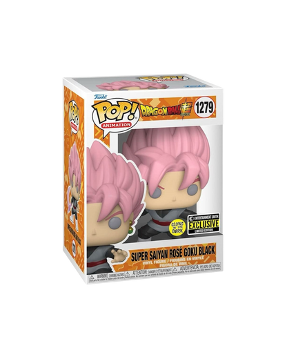 Funko Pop! 1279 Super Saiyan Rosé Goku Black | Entertainment earth exclusive | Glows in the dark