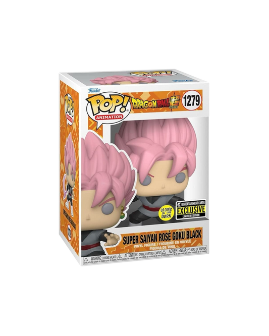 Funko Pop! 1279 Super Saiyan Rosé Goku Black | Entertainment earth exclusive | Glows in the dark