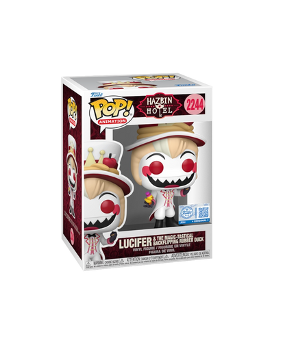 Funko Pop! 2244 Lucifer & the magic-tastical backflipping rubber duck | Special edition (Pre-Order)