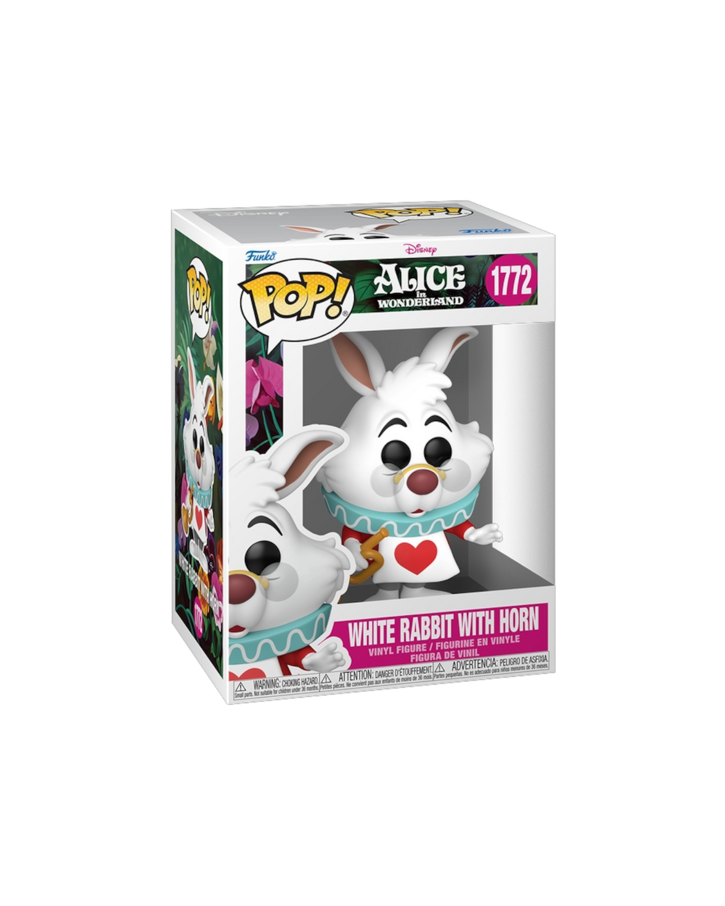 Funko Pop! 1772 White Rabbit with horn (Pre-Order)