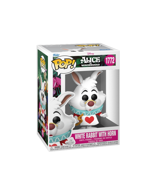 Funko Pop! 1772 White Rabbit with horn (Pre-Order)