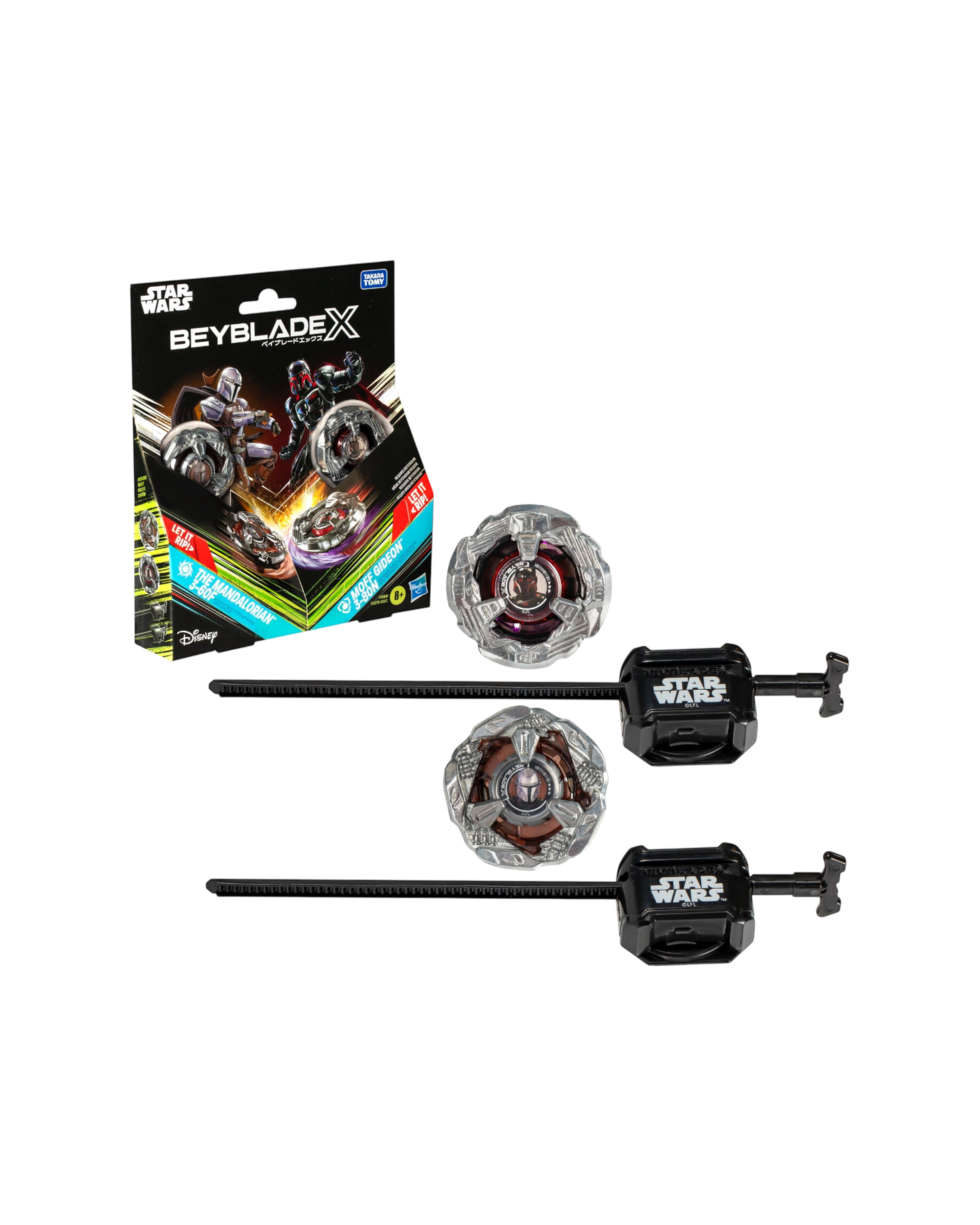 Beyblade x Disney | Star Wars: The Mandalorian vs Moff Gideon