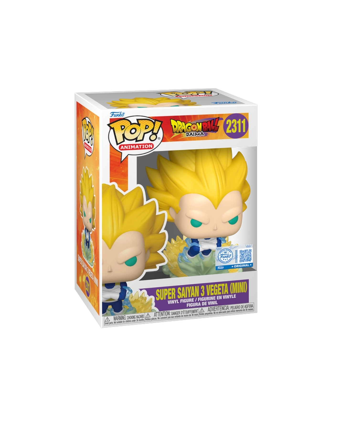 Funko Pop! 2311 Super Saiyan 3 Vegeta (Mini) | Special edition