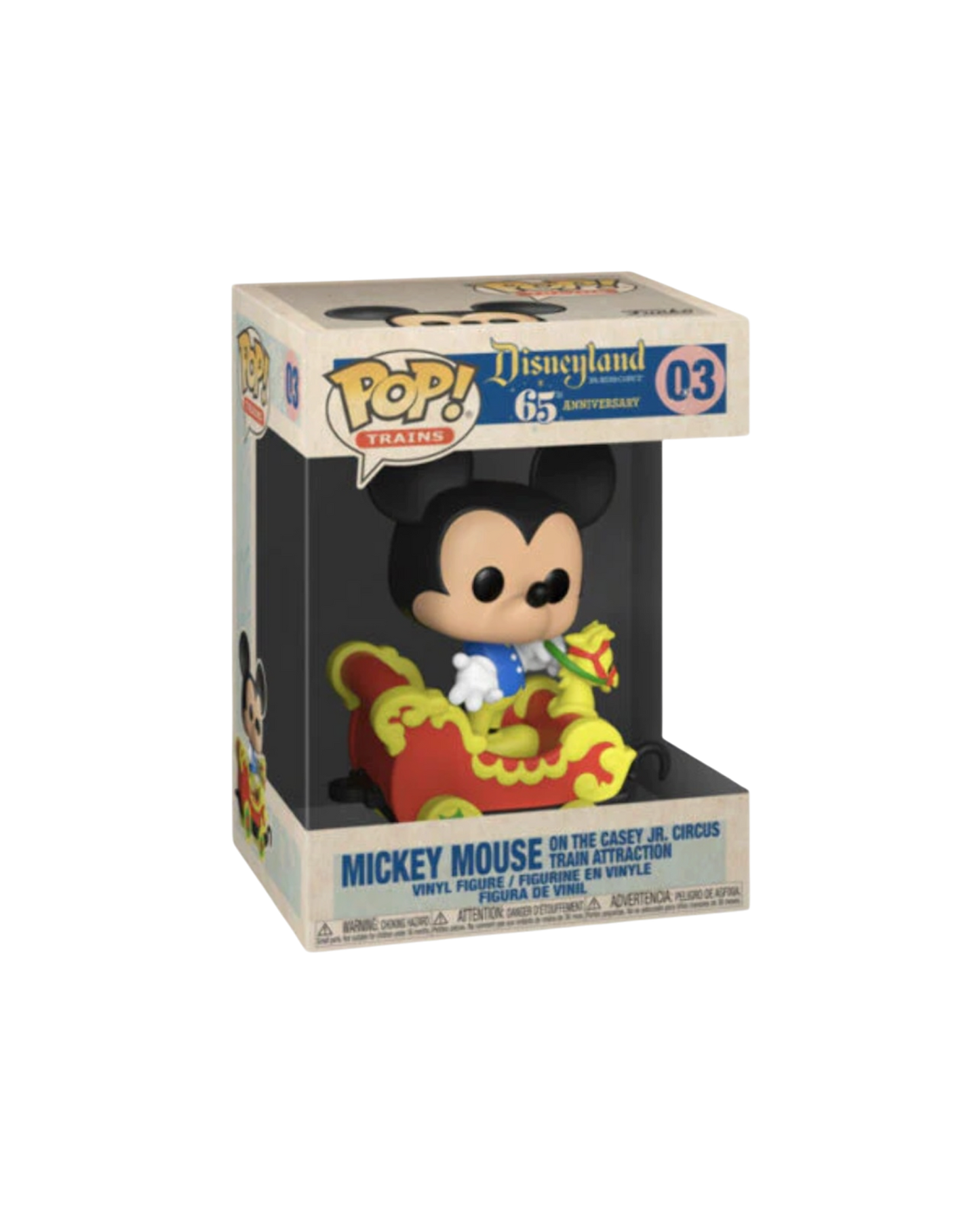 Funko Pop! 03 Mickey Mouse on the Casey Jr. Circus Train Attraction
