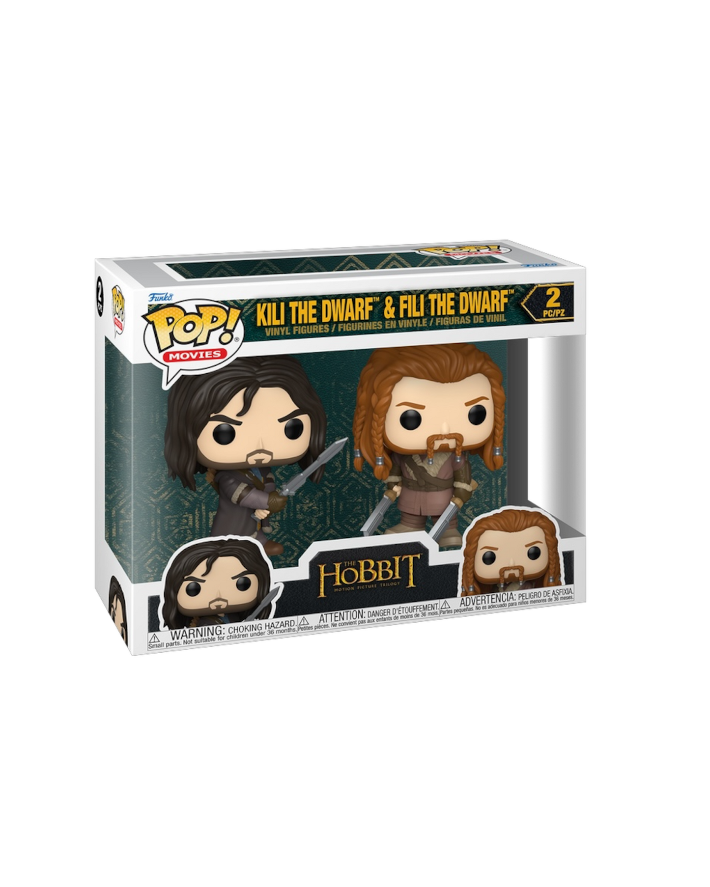 Funko Pop! 2 pack Kili the Dwarf & Fili the Dwarf (Pre-Order)