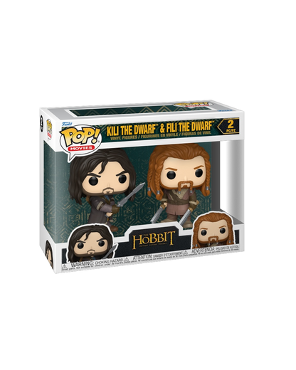 Funko Pop! 2 pack Kili the Dwarf & Fili the Dwarf (Pre-Order)