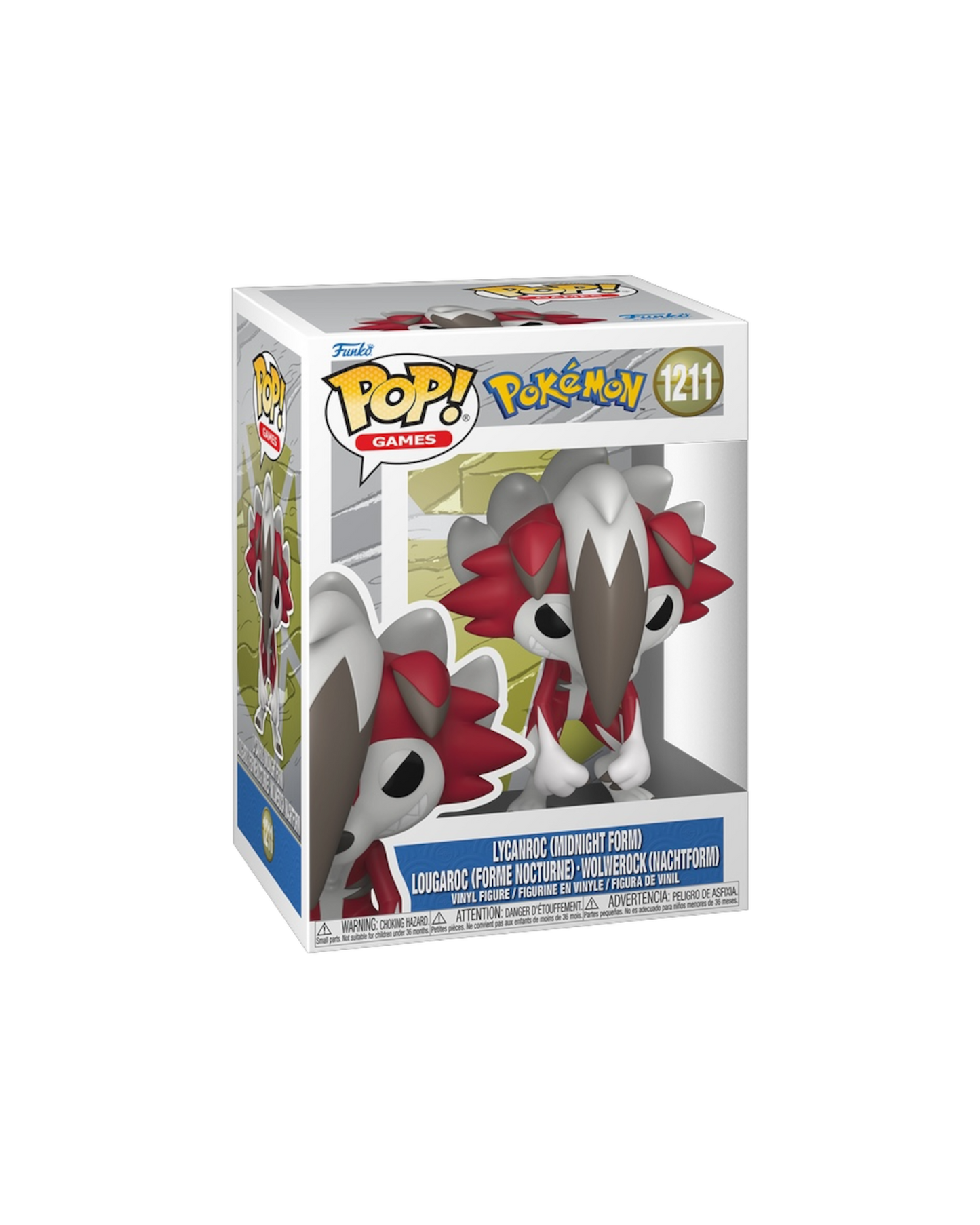 Funko Pop! 1211 Lycanroc (Midnight form) (Pre-Order)