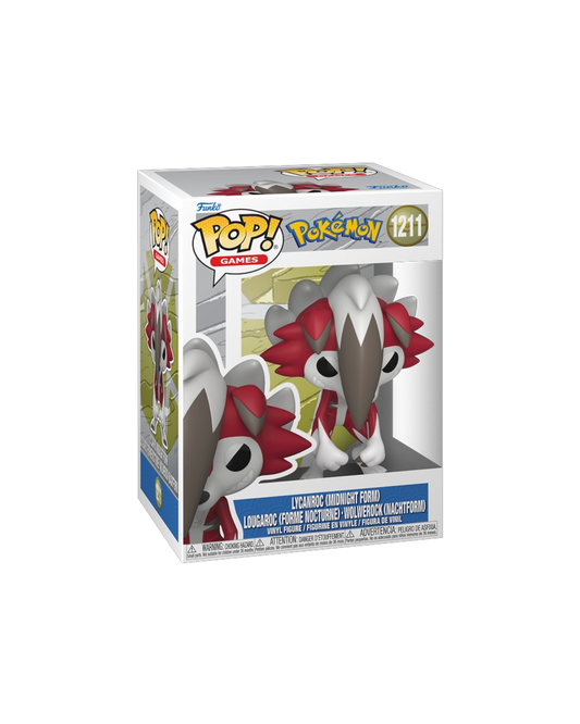 Funko Pop! 1211 Lycanroc (Midnight form) (Pre-Order)
