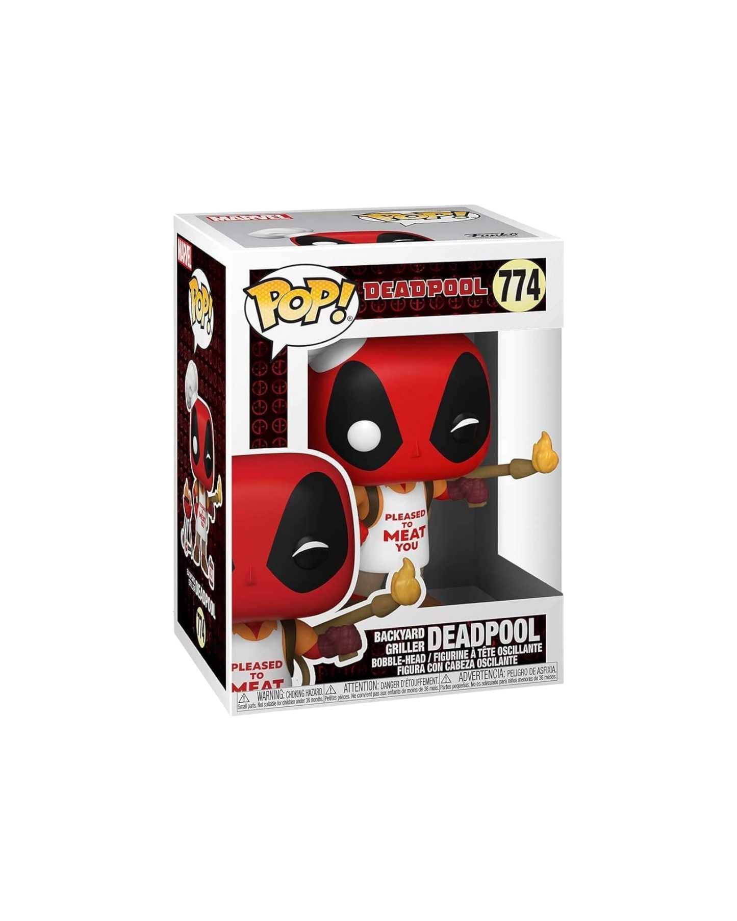 Funko Pop! 774 Deadpool backyard grilled