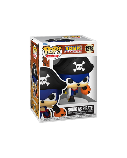 Funko Pop! 1278 Sonic as Pirate (Pre-Order)