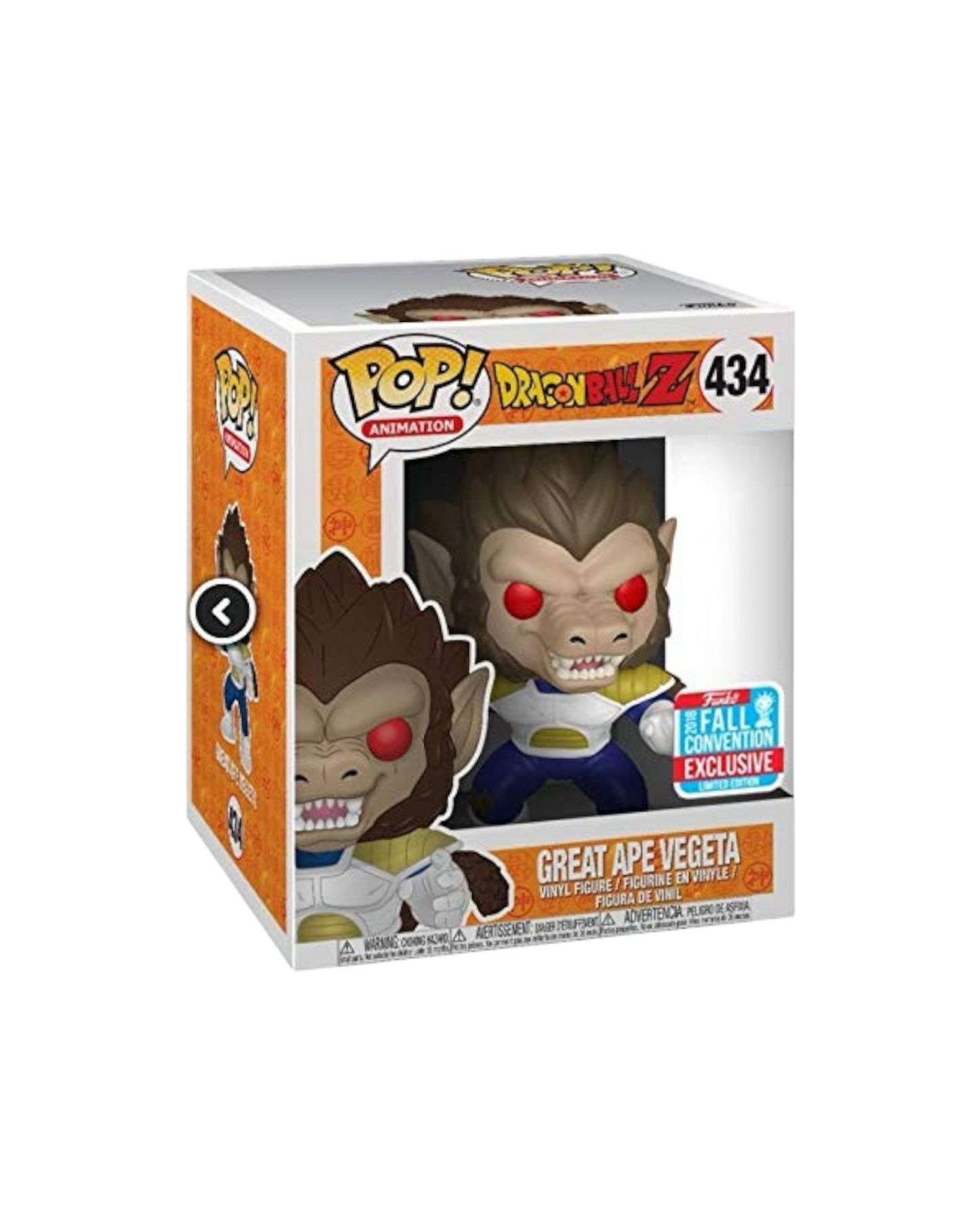 Funko Pop! 434 Great Ape Vegeta | Fall Convention 2018