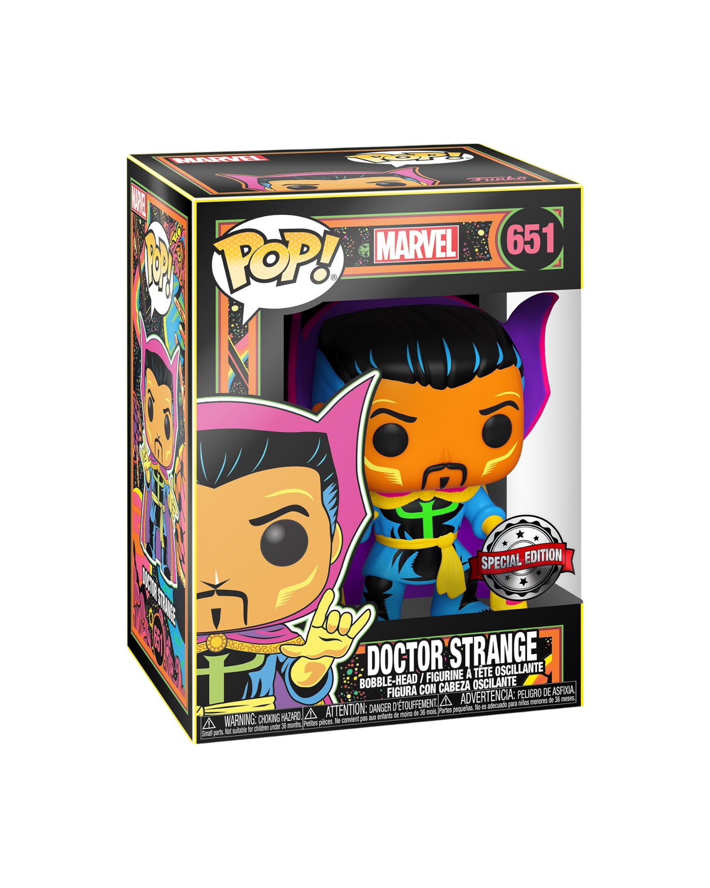 Funko Pop! 651 Doctor Strange | Special edition | Black light