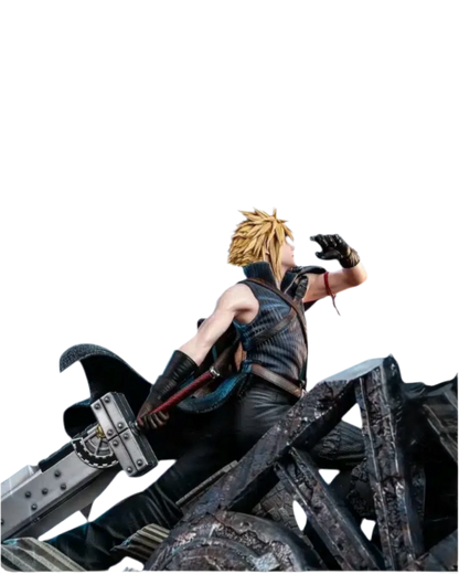 Statua Final Fantasy Sephirot vs Cloud Strife | Dragon x Fantasy Studio | Resin Statue