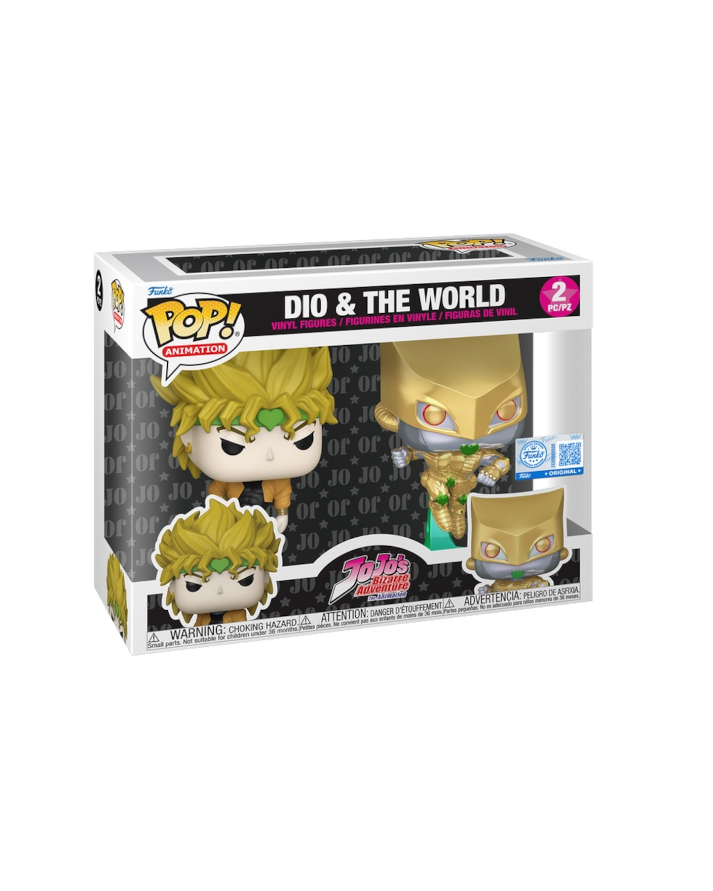 Funko Pop! 2 pack Dio & The World | Special edition