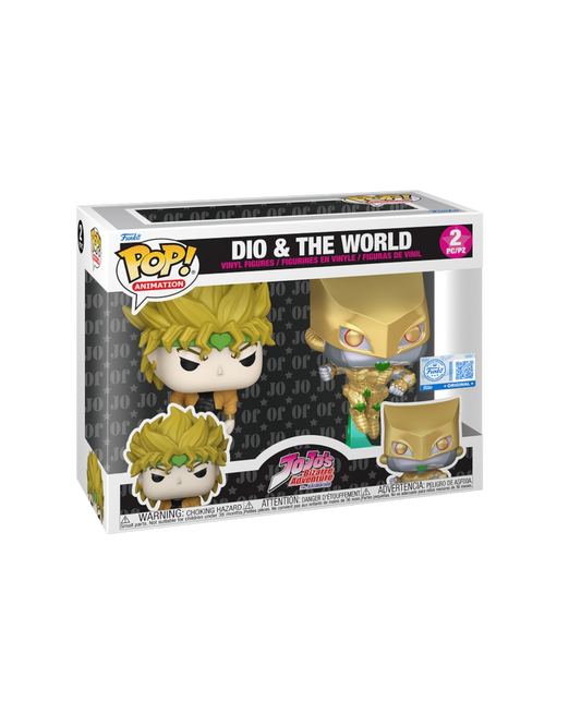 Funko Pop! 2 pack Dio & The World | Special edition
