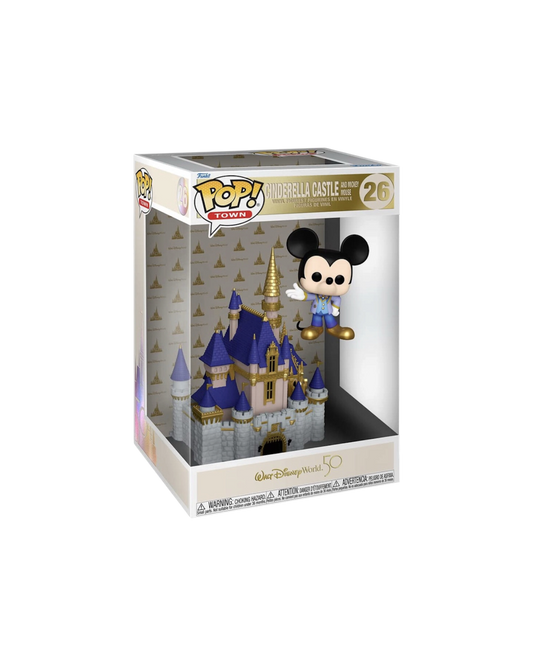 Funko Pop! 26 Cinderella Castle and Mickey Mouse