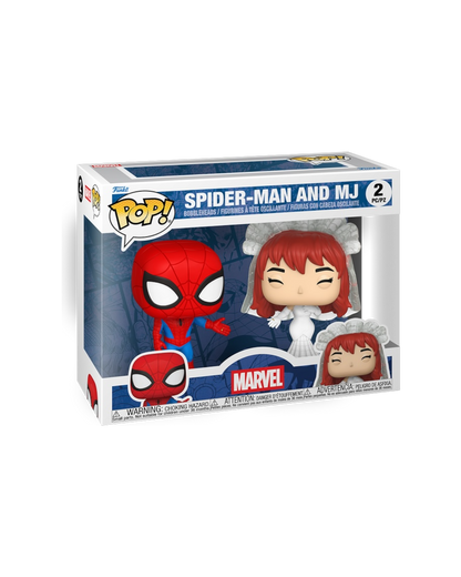 Funko Pop! 2 pack Spider-Man and MJ