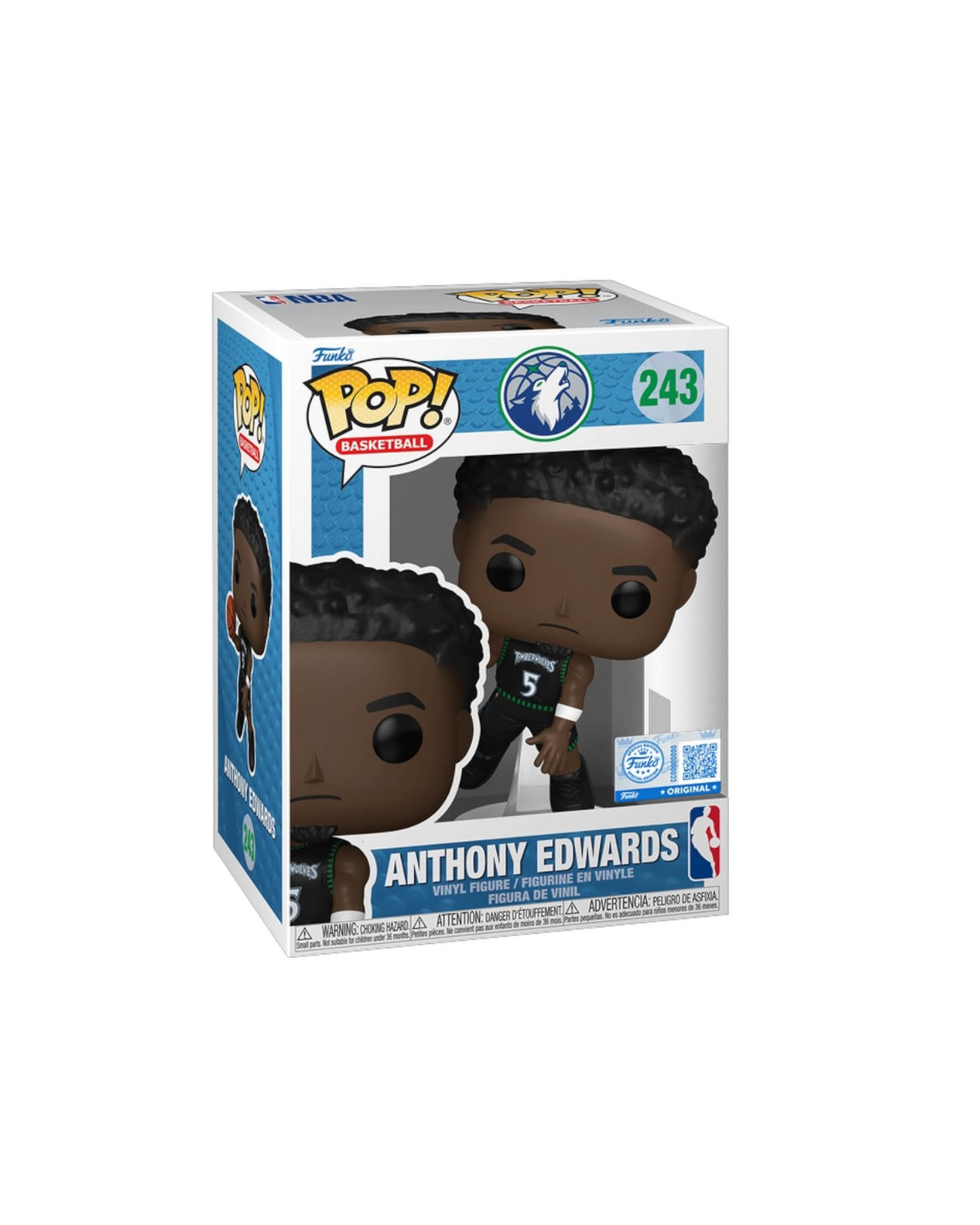 Funko Pop! 243 Anthony Edwards | Special edition (Pre-Order)