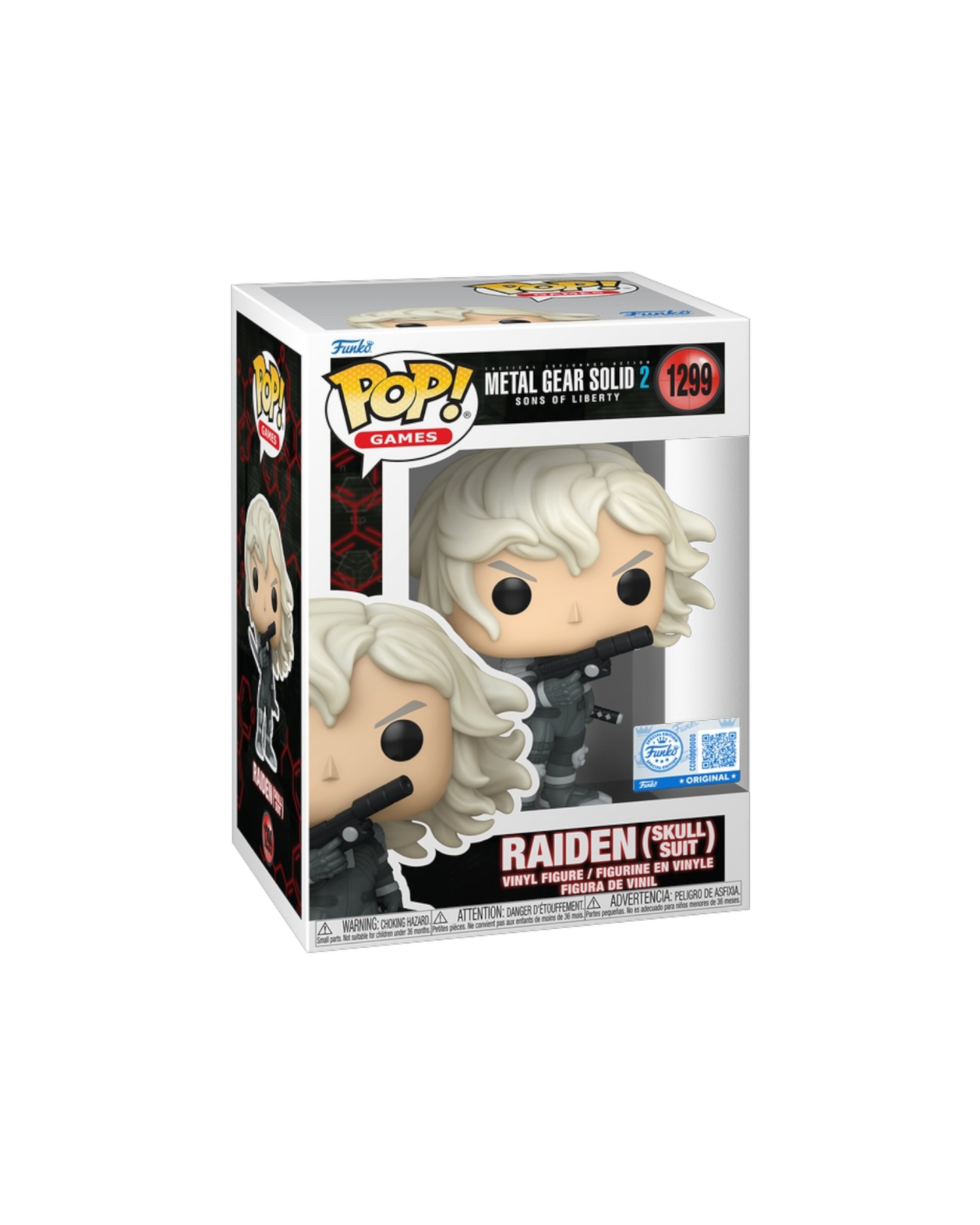 Funko Pop! 1299 Raiden (skull suit) | Special edition (Pre-Order)