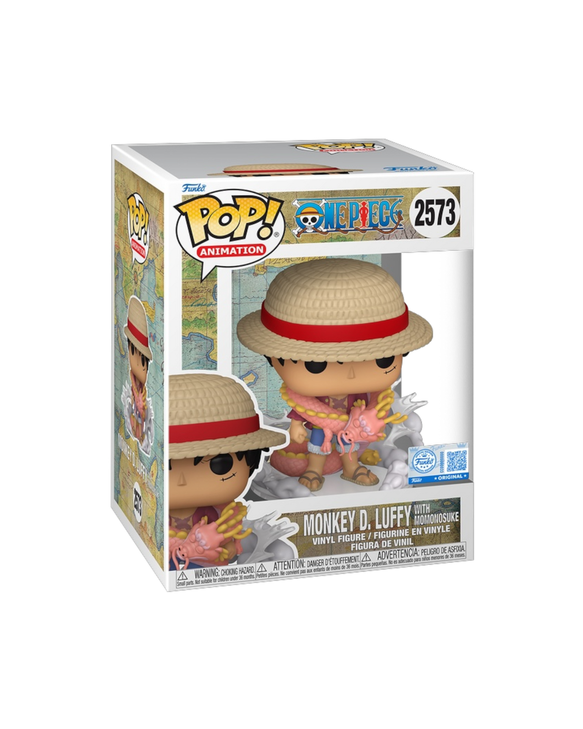 Funko Pop! Premium 2573 Monkey D.Luffy with Momosuke | Special edition (Pre-Order)