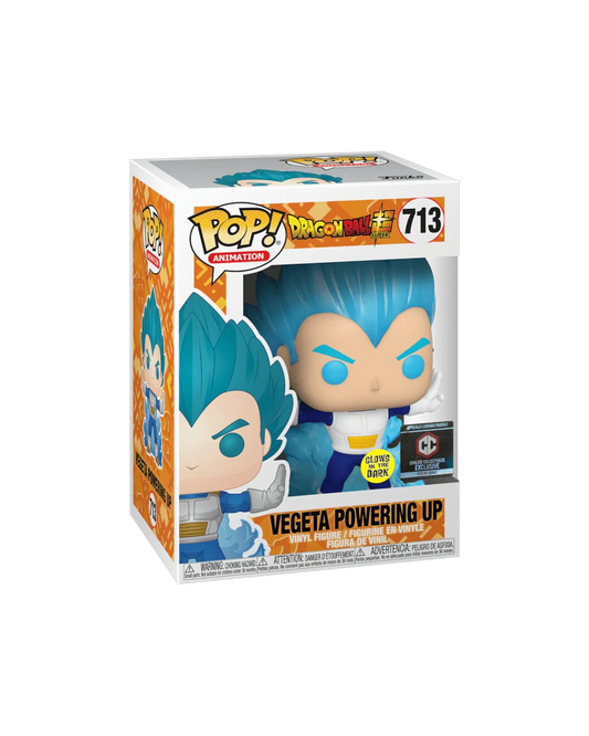 Funko Pop! 713 Vegeta Powering Up | Chalice Collectibles | Glows in the dark