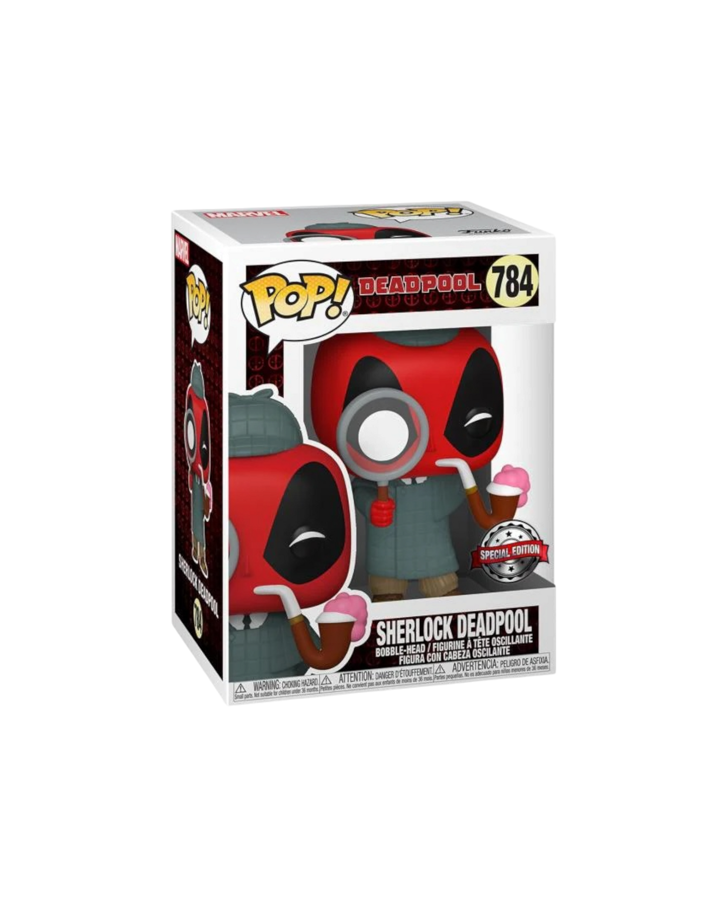 Funko Pop! 784 Sherlock Deadpool | Special edition